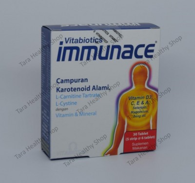 Immunace – 30 Tablet (Suplemen Peningkat Daya Tahan Tubuh)