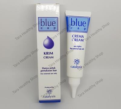 Blue Cap Cream – 50 gram (Mengatasi Kulit Kering, Pecah-Pecah, Eksim & Psoriasis)