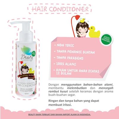 Beauty Barn All Natural Detangling Hair Conditioner 120 ml