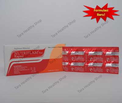 Nutriflam Neo – 30 Kapsul (Membantu Meredakan Nyeri Sendi & Memelihara Kesehatan Tulang & Sendi)