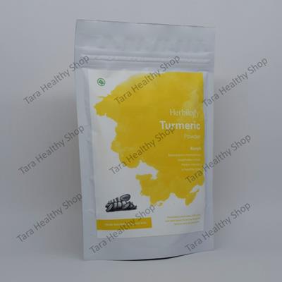 Herbilogy Turmeric (Kunyit) Extract Powder 100% Natural – 100 gram (Anti Peradangan Berkualitas)