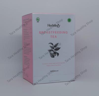 Herbilogy Breastfeeding Tea (20 Kantong @ 2 gram) 100% Natural (Memperlancar Produksi Air Susu Ibu [ASI])