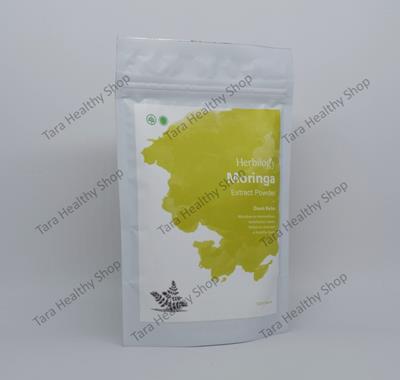 Herbilogy Moringa (Daun Kelor) Extract Powder 100% Natural – 100 gram (Membantu Meningkatkan Kesehatan Tubuh – Superfood)