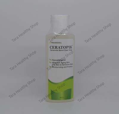 Ceratopik Ceramide Blend Clear Soap – Liquid 100 ml (Sabun Untuk Kulit Kering & Sensitif)