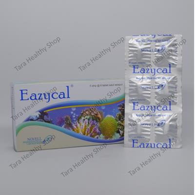 Eazycal – 30 Tablet Salut Selaput (Suplemen Kalsium Berkualitas Tinggi)