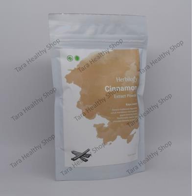 Herbilogy Cinnamon Extract Powder 100% Natural – 100 gram (Membantu Meringankan Gejala Kencing Manis)