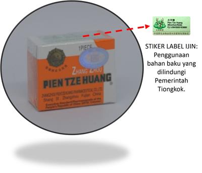 ORIGINAL Zhang Zhou Pien Tze Huang – 1 Tablet: Anti Radang Legendaris