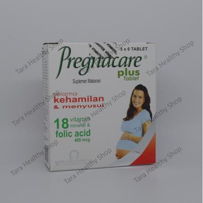 Pregnacare Plus – 30 Tablet Salut Selaput (Vitamin & Mineral Komplit Untuk Persiapan Kehamilan, Masa Kehamilan, Serta Menyusui)