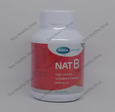 NatB – 40 Capsules (Vitamin B Berkualitas Untuk Kesehatan Tubuh)