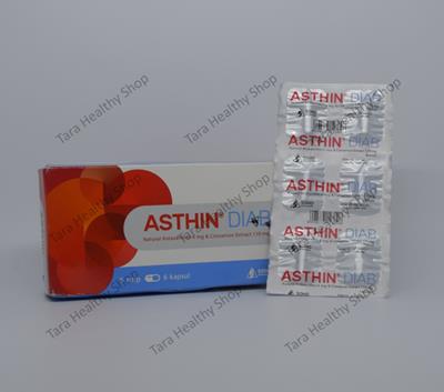 Asthin Diab – 30 Kapsul (Antioksidan Untuk Kencing Manis / Diabetes)