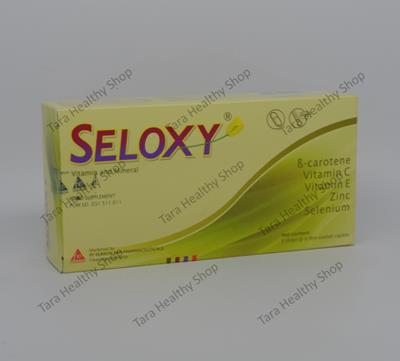 Seloxy – 30 Kaplet Salut Selaput (Vitamin & Mineral Komplit Kaya Antioksidan)