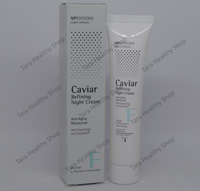 Xpeditions Caviar Refining Night Cream – 30 gram (Krim Malam Anti Keriput & Menjaga Elastisitas Kulit)